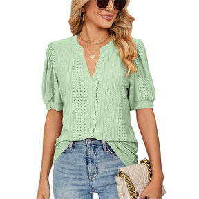 Blusa Casual Gladíolo