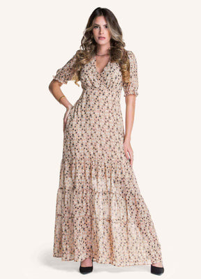 VESTIDO LONGO FLORAL [ÚLTIMAS UNIDADES]